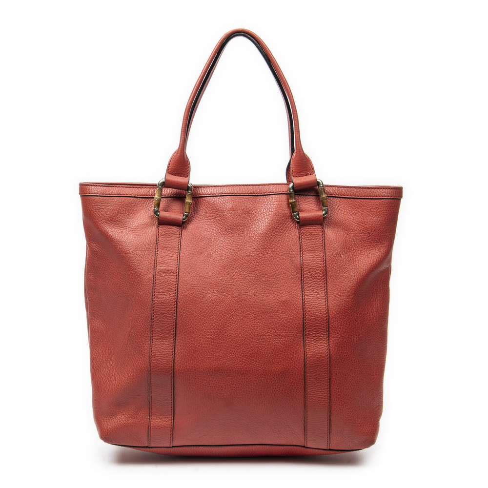 Gucci Vertical Bamboo Bar Shopper